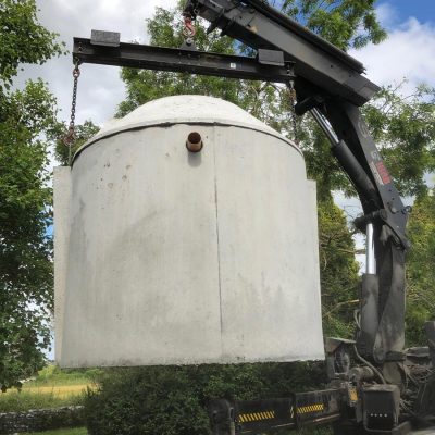Rainwater Harvesting tank Installation
