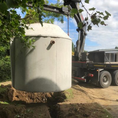 Rainwater Harvesting tank Installation